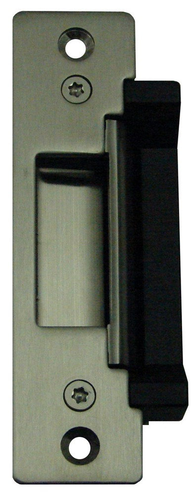 GEM 12/24V DC Monitored Electric Strike for secure access control with real-time monitoring, suitable for commercial and residential applications.