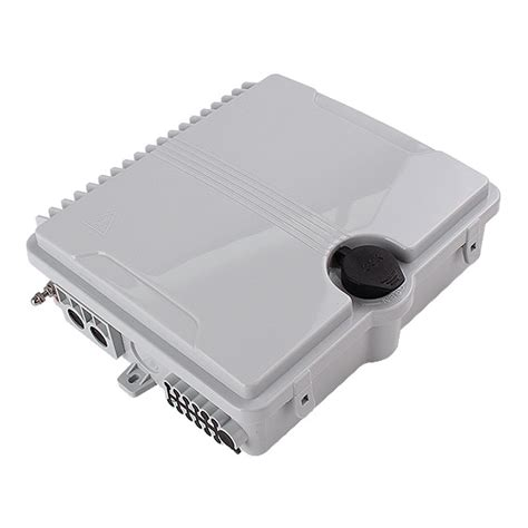 The 12 Core IP55 Fibre Optic Termination Box is a robust and weather-resistant enclosure designed for terminating and protecting up to 12 fibre optic cables.