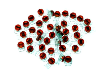 The 3 Wire Gel Crimp Connector is designed for secure and reliable connections in low-voltage applications, such as telecommunications, security systems, and automotive wiring