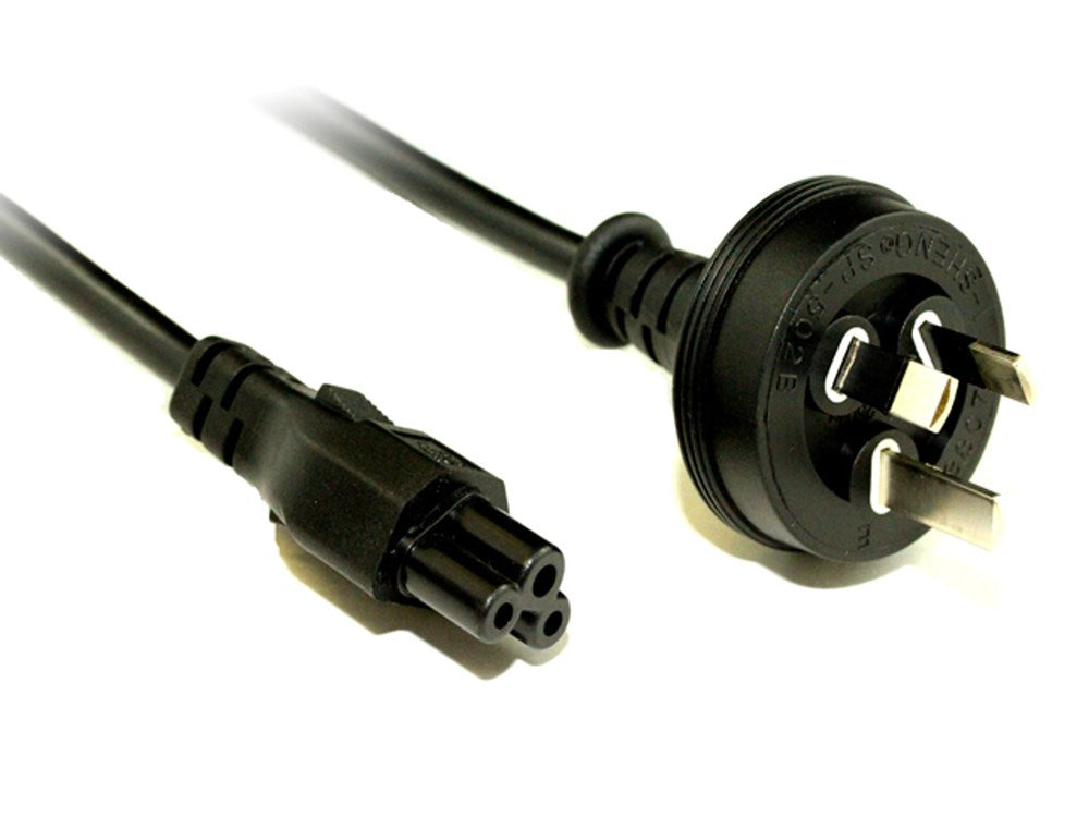 3 Pin Wall Plug to IEC C5 Power Cable | 5M