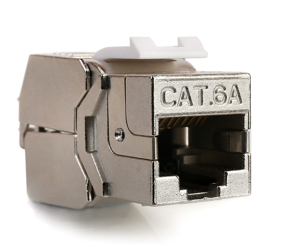 Cat6A Keystone Shielded Panel Jack