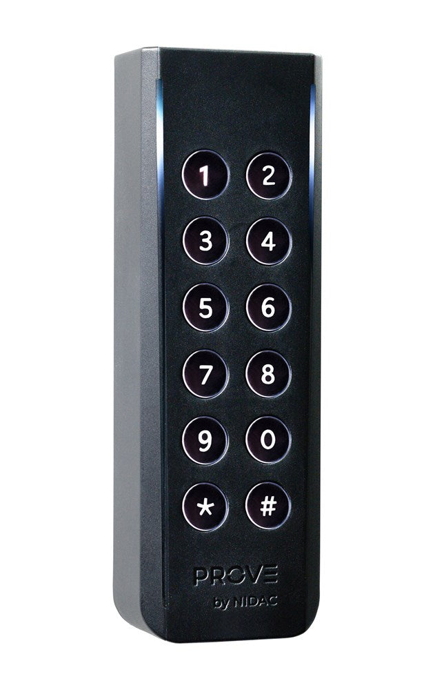PROVE KEYPAD CARD READER COMBO 6X2 (REQUIRES DOOR CONTROLLER)