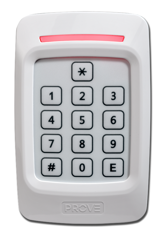 "Presco indoor keypad and card reader combo"