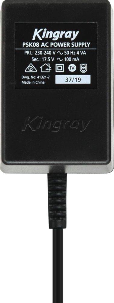 POWER SUPPLY 17.5 VOLTS AC PLUG PACK BELLING LEE