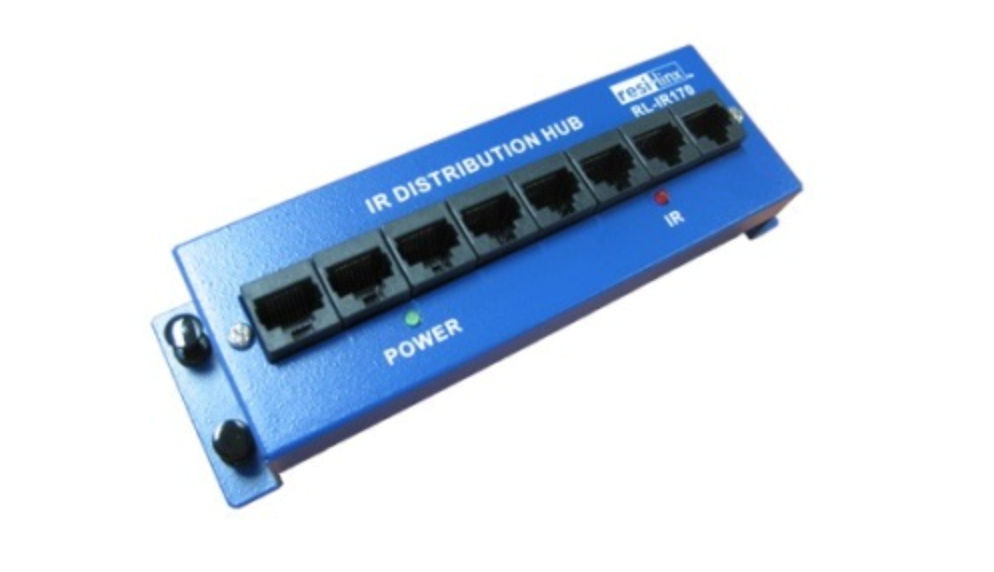 Cat 5e IR Distribution Hub