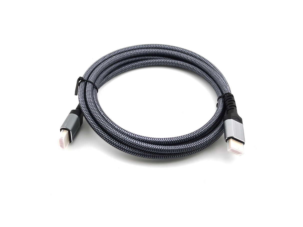 PodiumAV 8K 48Gbps HDMI 2.1 lead, 2 metres, high-speed cable with gold-plated connectors for premium AV performance.