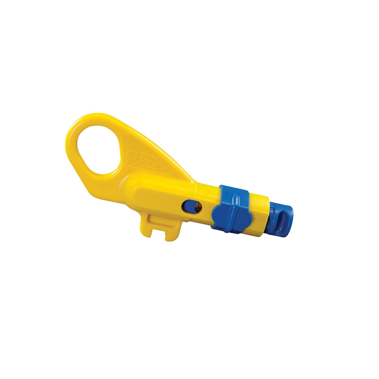 Combo Radial Stripper for RG6, RG59, and RG11 coaxial cables with dual blades and ergonomic grip for fast, accurate cable prep