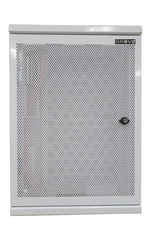 Grove Express NBN Enclosure, durable and compact design for securely housing NBN equipment with efficient cable management.