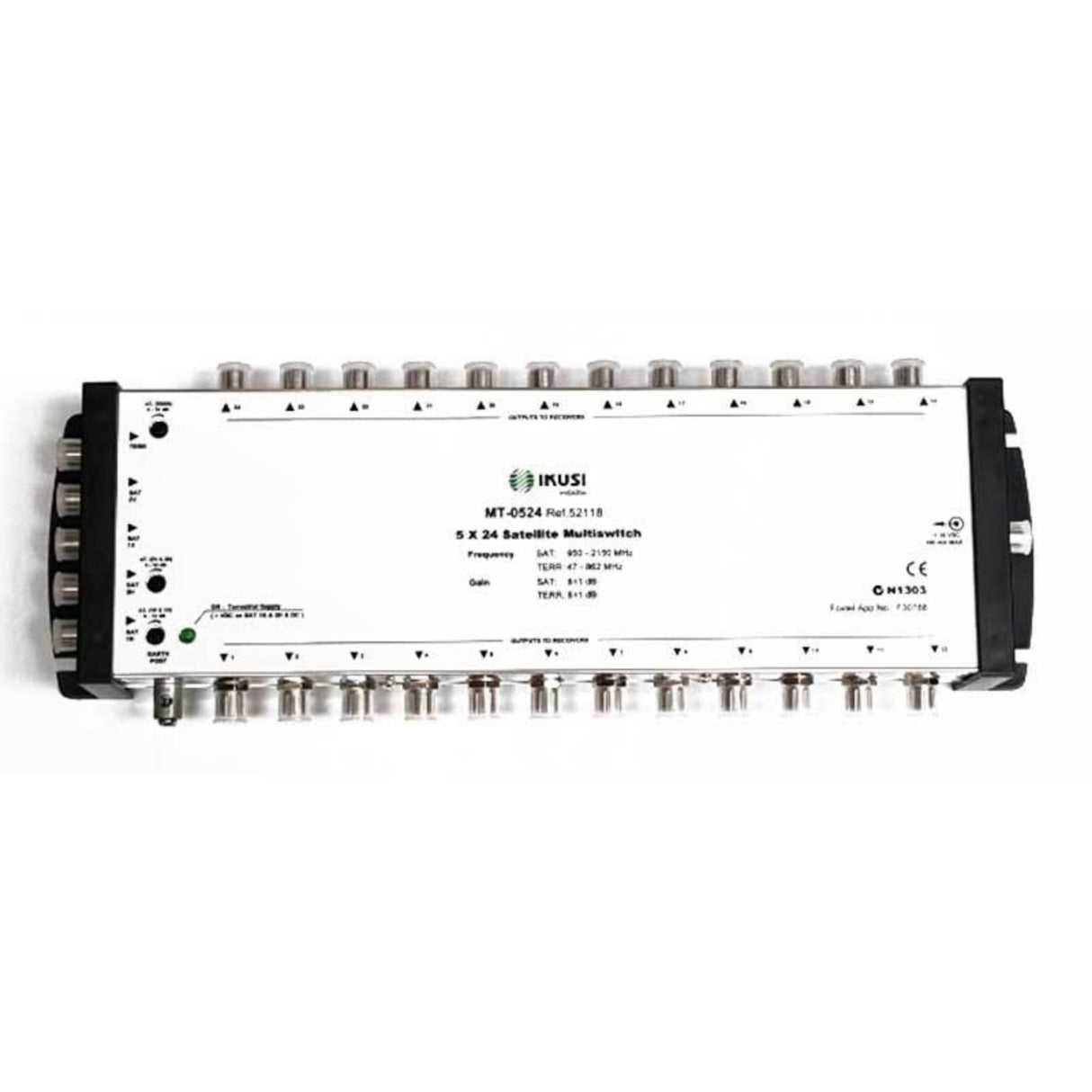 5 Input 24 Output Multi Switch for distributing satellite and terrestrial signals to 24 TVs in large buildings or commercial sites