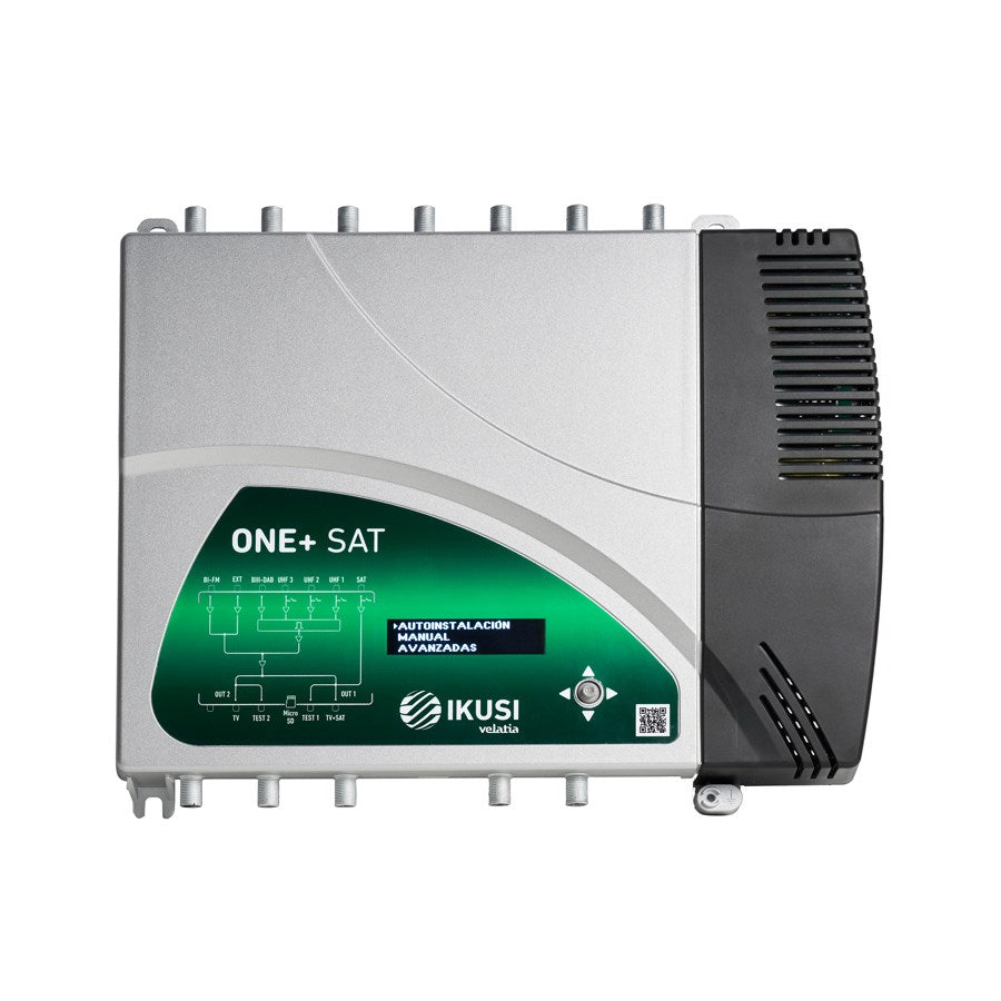 Programmable digital amplifier for FTA and Satellite TV, with LTE filter, gain control, and multi-input support for strong signal output