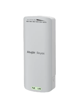 REYEE pre-paired 2.4 GHz wireless bridge kit with PoE injector for reliable long-range point-to-point networking up to 500 m