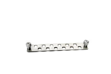 Grove Stainless Steel Fobot Faceplate with 12 ST Simplex ports for fibre optic termination.