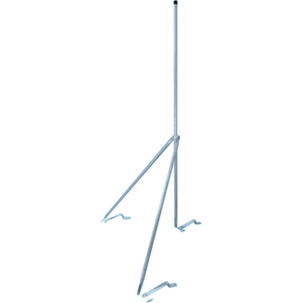 Unimount Kit with 1.8m galvanised steel mast, universal TV antenna mount for secure installation on various roof types and structures