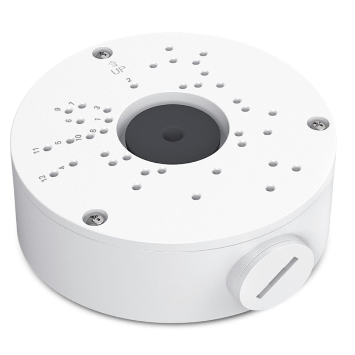 VIGI Network Camera Junction Box for secure cable management, weatherproof installation, and stable mounting with VIGI cameras