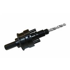 Klein Dual Arbor 14mm-210mm for versatile and durable hole cutting in wood, metal, and plastic. Ideal for electricians and contractors.