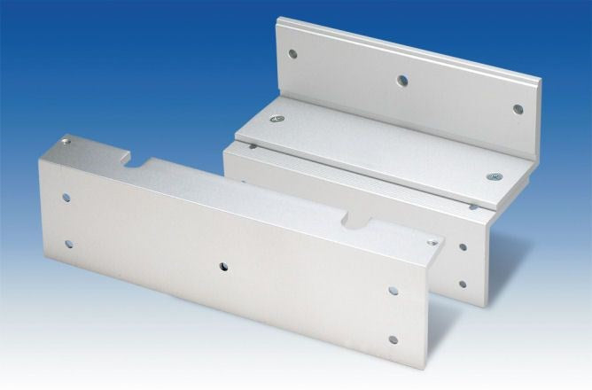 GEM L&Z Bracket for ML12 Mag Lock, offering flexible installation options for secure electromagnetic locking in commercial and residential settings.