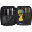Scout Pro 3 Tester with LCD screen and locator remote for mapping and testing RJ45, RJ11, and coax cables in voice, data, and video setups