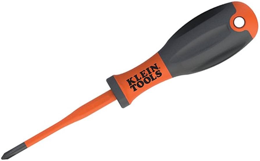 VDE insulated screwdriver, 100mm Phillips screwdriver, electrician’s tool, 1000V AC safety, chrome-vanadium steel, precision screwdriver, IEC 60900.