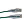 Grove 0.5M Cat6 Thin Patch Lead in green, PoE compatible, LSZH jacket, 28AWG stranded, S/FTP shielded, supports speeds up to 1 Gbps