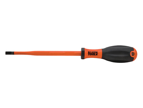 125mm VDE insulated screwdriver with 5.5mm cabinet tip, 1,000V safety certified. Ideal for professional electrical work.