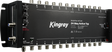 Kingray 24-Way Active Tap for signal distribution with 24 outputs, minimizing signal loss, featuring power pass and a 5-2400 MHz frequency range.