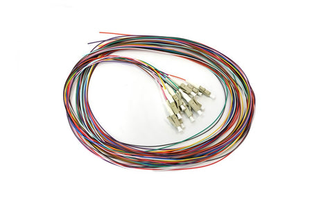 The GROVE 2M LC MM OM1 Pigtail (Pack of 12) provides a reliable solution for fiber optic network connections.