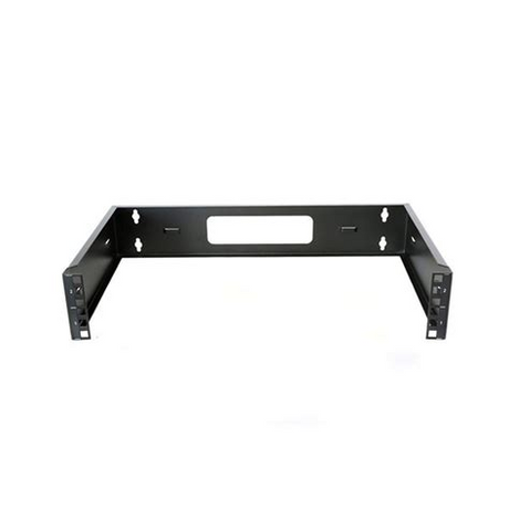 2RU 300mm Deep Wall Frame, a durable solution for securely mounting servers and network devices in home or commercial settings.
