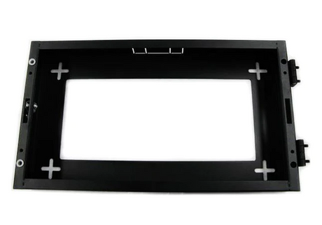Grove 9RU Swing Frame Back Mount with rear access, ventilation, and cable management. Ideal for IT, networking, and AV setups.