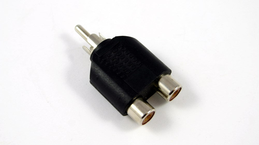 PLUG ADAPTOR 1RCA-2RCA