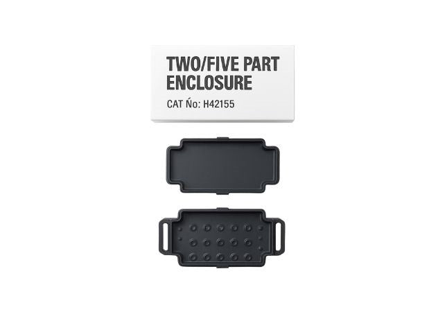 2/5 Pair Grease Filled Enclosure w/ Telstra Logo | Snot Box
