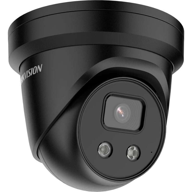 8MP ACUSENSE Turret Camera 2.8MM With Mic | Black