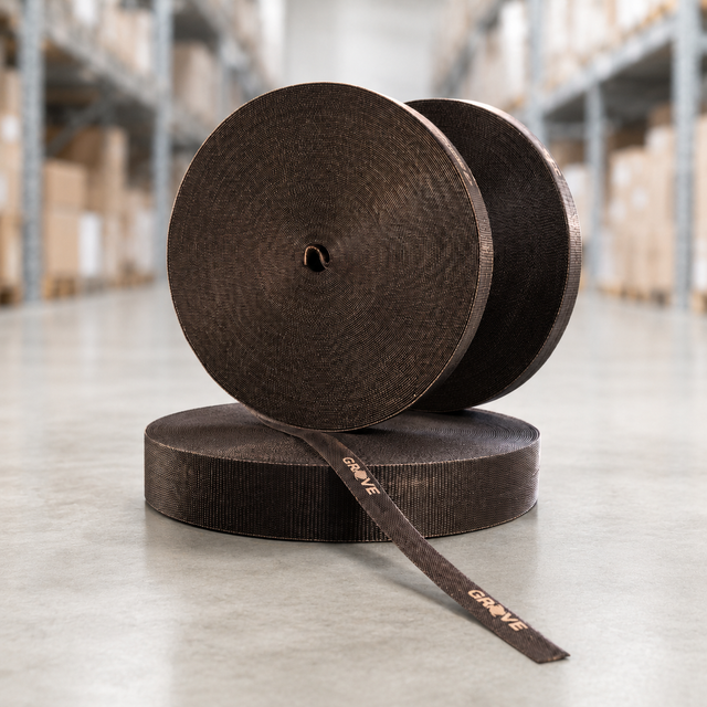 Grove Hook & Loop Tape (19mm x 25m) for secure, reusable fastening in cable management, bundling, and industrial applications.