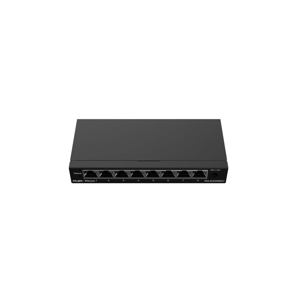 REYEE 8-Port Gigabit Smart Non-PoE Switch | Cloud Managed