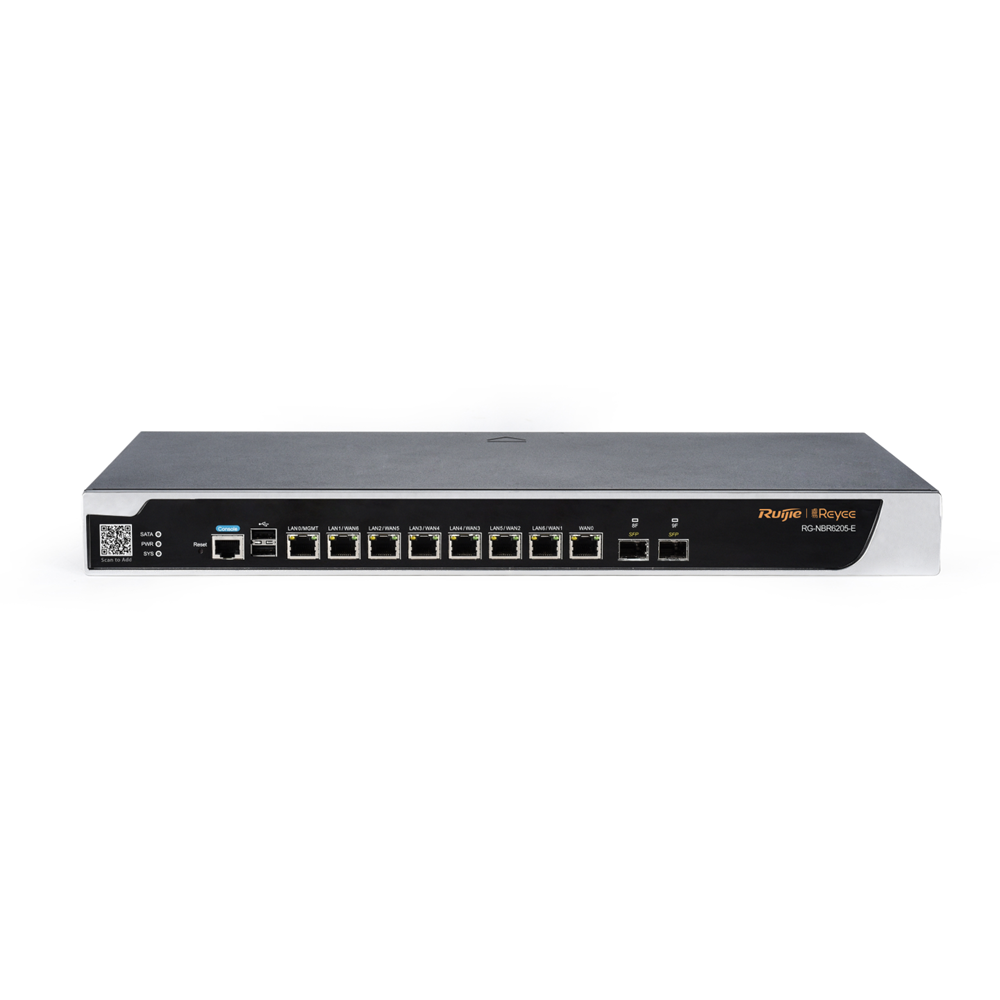 REYEE 8-Port 1.5 Gbps High-performance Cloud Managed Security Router | 500 Clients