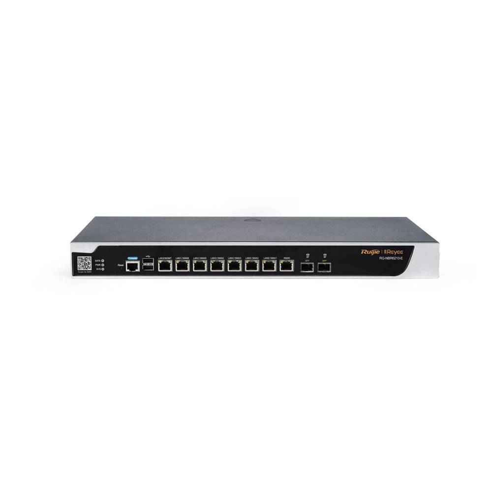 REYEE 8-Port 2.5Gbps High-performance Cloud Managed Security Router | 1000 Clients