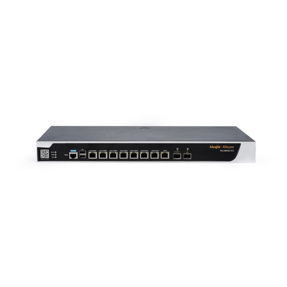 REYEE 8-Port 2.5Gbps High-performance Cloud Managed Security Router | 1500 Clients