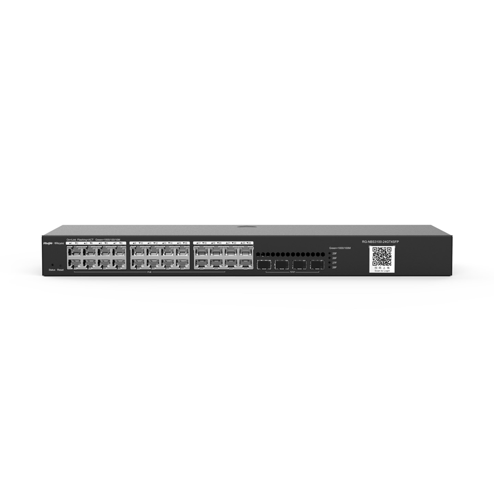 REYEE 24-Port Gigabit Layer 2 Non-PoE Switch | Cloud Managed