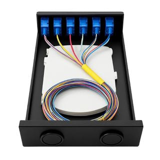 12 Port Wall Mount Metal Fibre Box