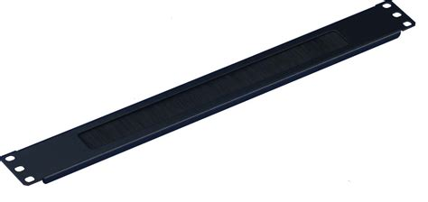 1RU Metal Cable Manager | Brush Panel
