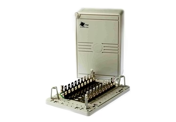 Grove 100 pair distribution box for secure copper cable termination and organised telecom network connections
