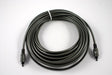10 metre TOSLINK optical fibre cable for digital audio connection between TV, soundbar or home theatre system