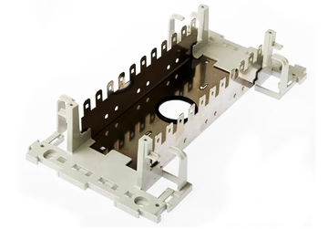Grove 110 Pair Back Mount Frame 11 Way compatible with Krone IDC blocks for high-density multi-channel voice equipment systems