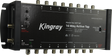 Kingray 16-Way Active Tap with built-in amplifier, distributes RF signals to 16 outputs, maintaining high signal strength for large installations.
