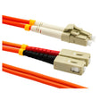 1 m SC-LC MM OM1 duplex patch lead for reliable short-distance multimode fibre connections