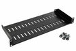 The 1RU 250mm Cantilever Shelf is a versatile and durable shelf designed for mounting within a standard 19-inch rack