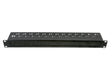 GROVE 1RU Metal Cable Manager with Brush Panel, 19-inch rack accessory for organized and dust-protected cable routing.