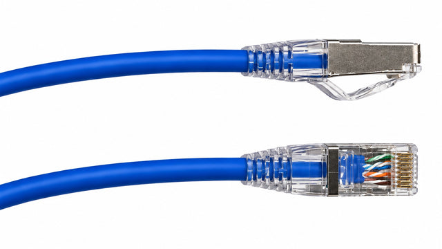 The Cat6A S/FTP Patch Lead 28AWG is designed for high-speed, high-density networking environments where space is limited.