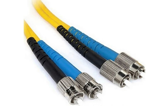 Grove 20 m FC-FC OS1/OS2 duplex patch lead for reliable long-distance singlemode fibre connections in 10 Gbps networks