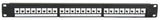 Grove 24 Port Cat6 Patch Panel in white with 24 Cat6 keystone mechs, 1Gbps, Express install for racks and organised cabling.