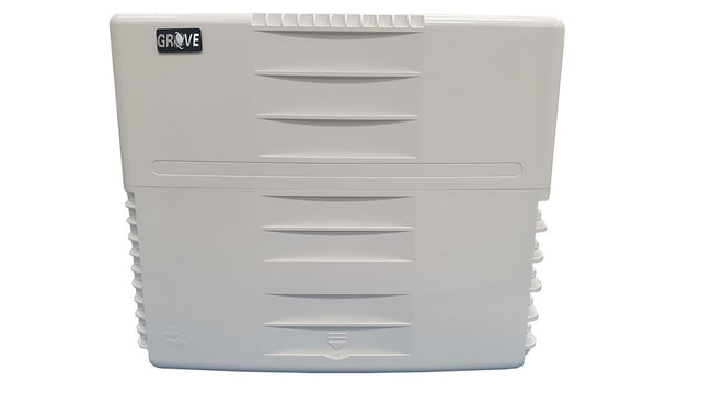 Grove 24 Port Gigabit Waterproof POE Switch with IP67 enclosure, powering and connecting outdoor devices like IP cameras and access points.